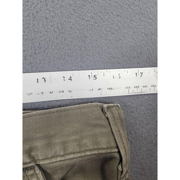 Carhartt Pants Mens 32x30 Olive Green Washed Twill Dungaree Utility Work B324 - Picture 8 of 14